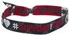 Collection Spéciale EMP - Support The Crew - Festivalband - Bracelet - Unisexe - noir rouge blanc