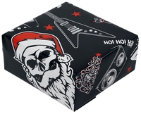 Crâne De Noël - Geschenkpapier - Bureau,  Carterie & Emballage - Unisexe - noir
