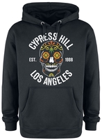 Cypress Hill - Amplified Collection - Floral Skull - Sweat-shirt à capuche - Homme - noir