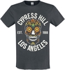 Cypress Hill - Amplified Collection - Floral Skull - T-Shirt Manches courtes - Homme - anthracite