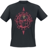 Cypress Hill - Skull & Compass - T-Shirt Manches courtes - Homme - noir
