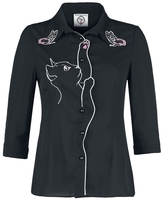 Dancing Days - Chemise Snow Bird - Chemisier - Femme - noir