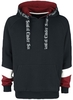 Dark Souls - Bonfire - Sweat-shirt à capuche - Homme - noir rouge