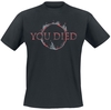 Dark Souls - You died - T-Shirt Manches courtes - Homme - noir