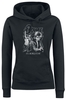David Bowie - Mono 1972 World Tour - Sweat-shirt à capuche - Femme - noir