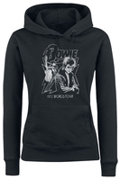 David Bowie - Mono 1972 World Tour - Sweat-shirt à capuche - Femme - noir