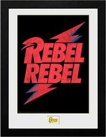 David Bowie - Rebel Rebel Logo - Poster - Unisexe - multicolor