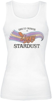 David Bowie - Ziggy Stardust - Débardeur - Femme - blanc