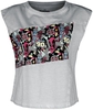 Deadpool - 90 - T-Shirt Manches courtes - Femme - gris