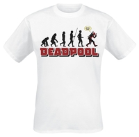 Deadpool - Evolution - T-Shirt Manches courtes - Homme - blanc
