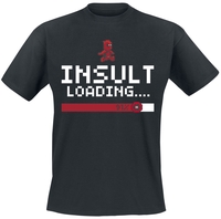 Deadpool - Insult Loading - T-Shirt Manches courtes - Homme - noir