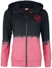 Deadpool - Licorne - Sweat-shirt zippé à capuche - Femme - multicolore