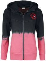 Deadpool - Licorne - Sweat-shirt zippé à capuche - Femme - multicolore