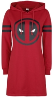 Deadpool - Logo - Robe mi-longue - Femme - rouge