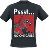 Deadpool - No One Cares - T-Shirt Manches courtes - Homme - noir