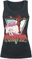 Deadpool - Riding High - Top - Femme - noir