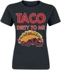 Deadpool - Taco Dirty To Me - T-Shirt Manches courtes - Femme - noir