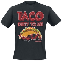 Deadpool - Taco Dirty To Me - T-Shirt Manches courtes - Homme - noir