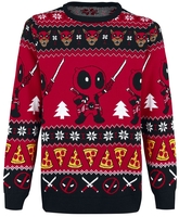 Deadpool - Wish You A Deadpool Christmas - Pull de Noël - Homme - multicolore