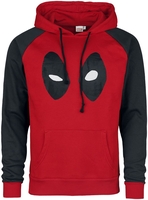 Deadpool - Yeux - Sweat-shirt à capuche - Homme - rouge noir