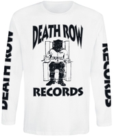 Death Row Records - Chair Logo - T-shirt manches longues - Homme - blanc