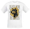 Death Row Records - Dog Logo - T-Shirt Manches courtes - Homme - blanc