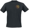 Death Row Records - Gold Logo - T-Shirt Manches courtes - Homme - noir