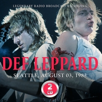 Def Leppard - Seattle,  August 03,  1983 - CD - Unisexe - multicolor