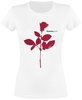 Depeche Mode - Rose - T-Shirt Manches courtes - Femme - blanc