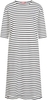 Derbe Hamburg - Papierschiff - Robe mi-longue - Femme - blanc bleu