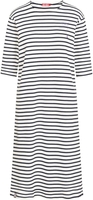Derbe Hamburg - Papierschiff - Robe mi-longue - Femme - blanc bleu