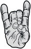 Devil Horns - - Patch - Unisexe - multicolor