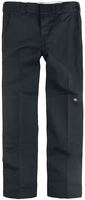 Dickies - Slim Straight Double Knee Rec - Pantalon en toile - Homme - noir