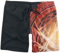 Doctor Strange - In The Multiverse Of Madness - Sanctum Logo - Short de bain - Homme - noir orange