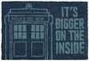 Doctor Who - Tardis - Paillasson - Unisexe - bleu bleu clair