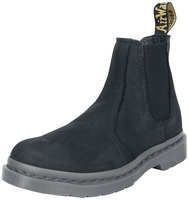 Dr. Martens - 2976 - Black Milled Nubuck Wp - Bottes - Unisexe - noir