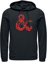 Dungeons and Dragons - DnD HeartFill - Sweat-shirt à capuche - Homme - noir