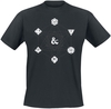 Dungeons and Dragons - Dungeons and Dragons - T-Shirt Manches courtes - Homme - noir