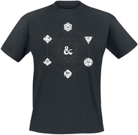 Dungeons and Dragons - Dungeons and Dragons - T-Shirt Manches courtes - Homme - noir