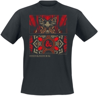 Dungeons and Dragons - Handbook - T-Shirt Manches courtes - Homme - noir