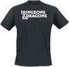 Dungeons and Dragons - Logo - T-Shirt Manches courtes - Homme - noir