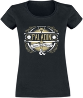 Dungeons and Dragons - Paladin - T-Shirt Manches courtes - Femme - noir