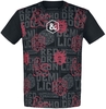Dungeons and Dragons - Red Dragon - T-Shirt Manches courtes - Homme - noir