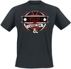 Dungeons and Dragons - Rouge - T-Shirt Manches courtes - Homme - noir