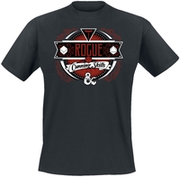 Dungeons and Dragons - Rouge - T-Shirt Manches courtes - Homme - noir