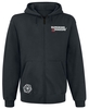 Dungeons and Dragons - Sorcier - Sweat-shirt zippé à capuche - Homme - noir