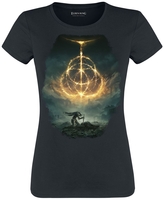 Elden Ring - Cover - T-Shirt Manches courtes - Femme - noir