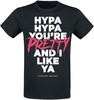 Electric Callboy - Hypa Hypa Lyrics - T-Shirt Manches courtes - Homme - noir