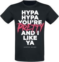 Electric Callboy - Hypa Hypa Lyrics - T-Shirt Manches courtes - Homme - noir