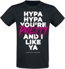 Electric Callboy - Hypa Hypa Lyrics - T-Shirt Manches courtes - Homme - noir